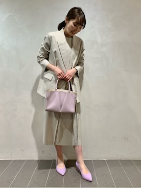 「最高パンプス」｜tomomiさん（レディース・159cm）の春コーディネート