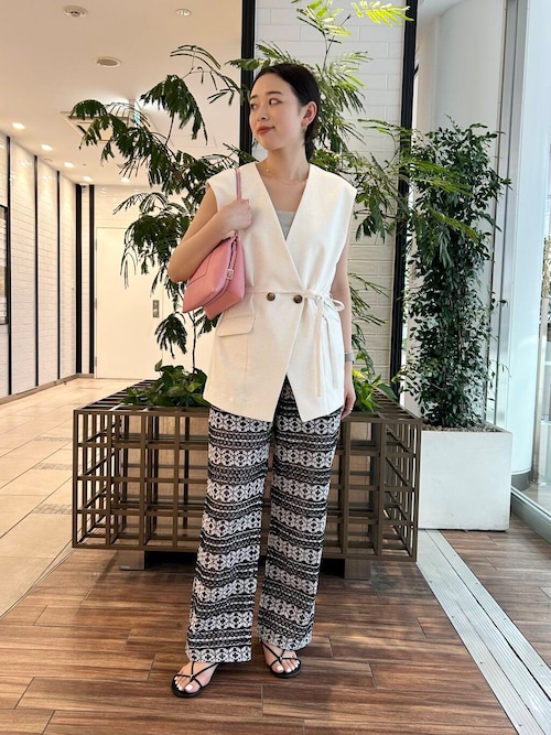 セール】接触冷感リネン混ジレ（ベスト）｜URBAN RESEARCH ROSSO WOMEN