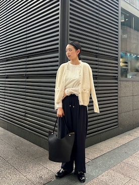「アイテム（その他トップス）」を使った、MIREIさん（レディース・165cm）の秋コーディネート