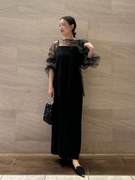 「アイテム（ハンドバッグ）」を使った、MIREIさん（レディース・165cm）の夏コーディネート