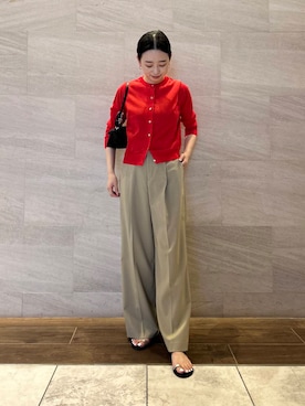 「URBAN RESEARCH ROSSO WOMEN（アーバンリサーチ　ロッソ）のアイテム」を使った、MIREIさん（レディース・165cm）の夏コーディネート