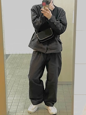 「marka（マーカ）のアイテム（ブルゾン）」を使った、sikiさん（メンズ・166cm）の冬コーディネート