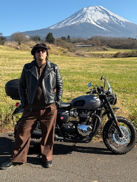 コーン/Corn🌽さん（メンズ・174cm）の冬コーディネート