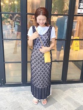 しちゃんさん（レディース・166cm）の夏コーディネート