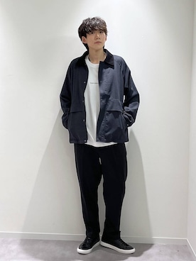 「アイテム（ミリタリージャケット）」を使った、おませさん（メンズ・175cm）の秋コーディネート