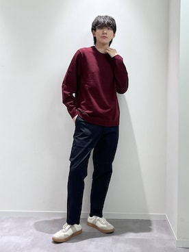 「GLOBAL WORK（グローバルワーク）のアイテム（スニーカー）」を使った、おませさん（メンズ・175cm）の秋コーディネート