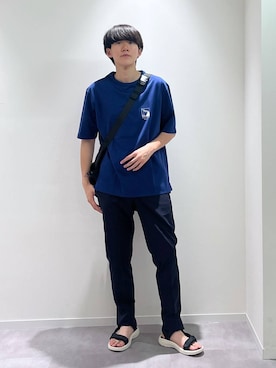 「アイテム（トートバッグ）」を使った、おませさん（メンズ・175cm）の夏コーディネート
