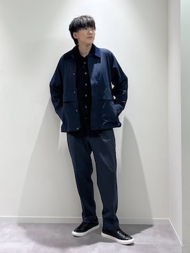 「アイテム（ミリタリージャケット）」を使った、おませさん（メンズ・175cm・20代）の秋コーディネート