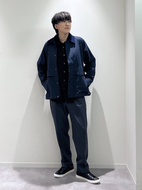 セール】クリーンデニム/ユーティリティブルゾン/CLEAN MODE/575820