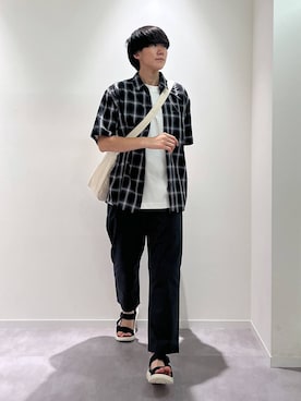 おませさん(メンズ・175cm)の夏コーディネート