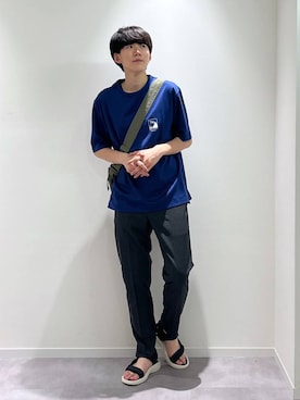 「GLOBAL WORK（グローバルワーク）のアイテム」を使った、おませさん（メンズ・175cm）の夏コーディネート