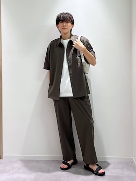 「アイテム（ショルダーバッグ）」を使った、おませさん（メンズ・175cm）の夏コーディネート