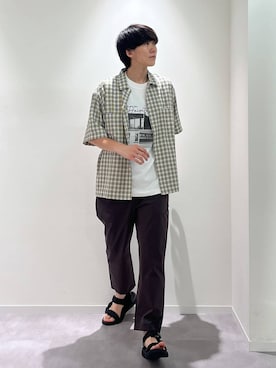 「GLOBAL WORK（グローバルワーク）のアイテム」を使った、おませさん（メンズ・175cm）の夏コーディネート