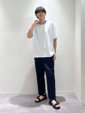 「GLOBAL WORK（グローバルワーク）のアイテム」を使った、おませさん（メンズ・175cm）の夏コーディネート