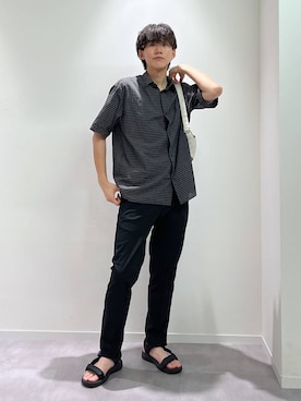 「GLOBAL WORK（グローバルワーク）のアイテム」を使った、おませさん（メンズ・175cm）の夏コーディネート