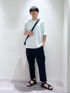 「GLOBAL WORK（グローバルワーク）のアイテム」を使った、おませさん（メンズ・175cm）の夏コーディネート