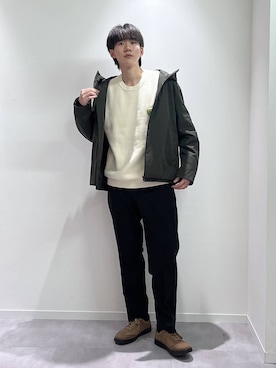 「GLOBAL WORK（グローバルワーク）のアイテム（パンツ）」を使った、おませさん（メンズ・175cm）の冬コーディネート