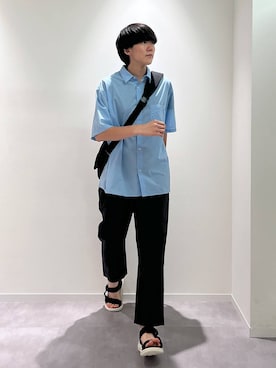「GLOBAL WORK（グローバルワーク）のアイテム」を使った、おませさん（メンズ・175cm）の夏コーディネート