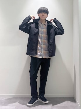 「アイテム（マウンテンパーカー）」を使った、おませさん（メンズ・175cm・20代）の秋コーディネート