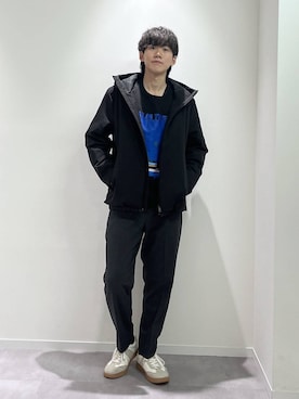 「GLOBAL WORK（グローバルワーク）のアイテム（スニーカー）」を使った、おませさん（メンズ・175cm）の秋コーディネート