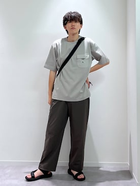 おませさん（メンズ・175cm）の夏コーディネート
