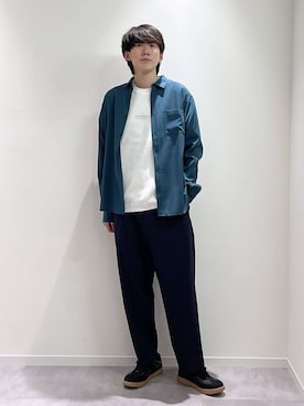 おませさん(メンズ・175cm)の春コーディネート