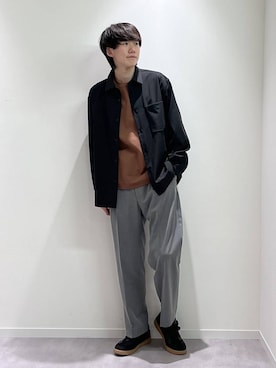 おませさん(メンズ・175cm)の春コーディネート