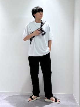 「アイテム（パンツ）」を使った、おませさん（メンズ・175cm・20代）の夏コーディネート