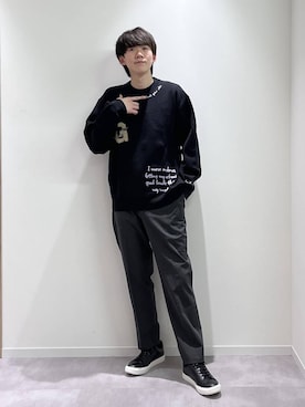 おませさん(メンズ・175cm)の冬コーディネート