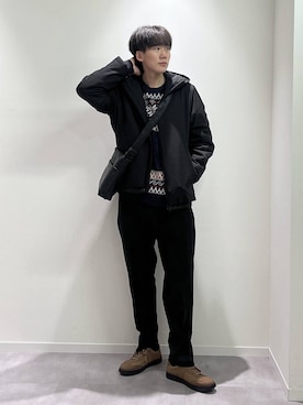 「GLOBAL WORK（グローバルワーク）のアイテム」を使った、おませさん（メンズ・175cm）の冬コーディネート