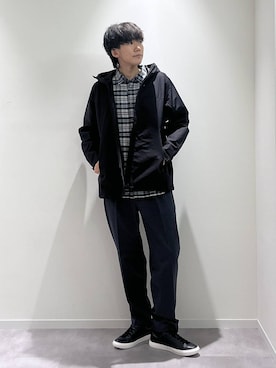 「アイテム（マウンテンパーカー）」を使った、おませさん（メンズ・175cm・20代）の秋コーディネート