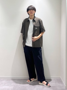 「アイテム（シューズ）」を使った、おませさん（メンズ・175cm・20代）の夏コーディネート