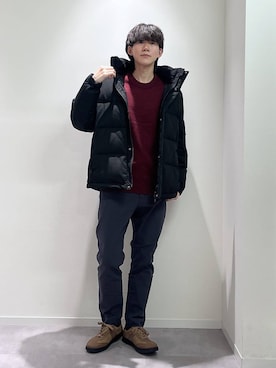 「GLOBAL WORK（グローバルワーク）のアイテム」を使った、おませさん（メンズ・175cm）の冬コーディネート