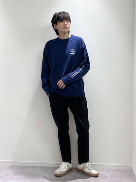 「GLOBAL WORK（グローバルワーク）のアイテム（スニーカー）」を使った、おませさん（メンズ・175cm）の秋コーディネート