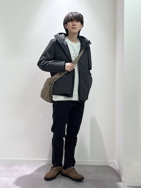 「GLOBAL WORK（グローバルワーク）のアイテム（トップス）」を使った、おませさん（メンズ・175cm）の冬コーディネート