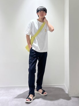 「アイテム（パンツ）」を使った、おませさん（メンズ・175cm・20代）の夏コーディネート
