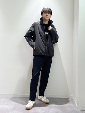 「GLOBAL WORK（グローバルワーク）のアイテム（スニーカー）」を使った、おませさん（メンズ・175cm）の秋コーディネート