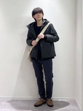 「GLOBAL WORK（グローバルワーク）のアイテム」を使った、おませさん（メンズ・175cm）の冬コーディネート