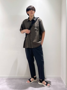 「GLOBAL WORK（グローバルワーク）のアイテム」を使った、おませさん（メンズ・175cm）の夏コーディネート