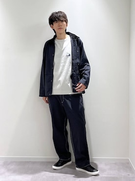 「アイテム（ミリタリージャケット）」を使った、おませさん（メンズ・175cm・20代）の秋コーディネート