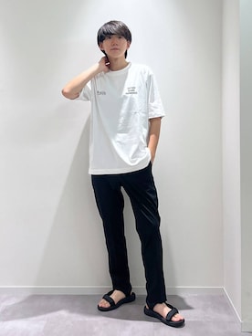 「GLOBAL WORK（グローバルワーク）のアイテム」を使った、おませさん（メンズ・175cm）の夏コーディネート