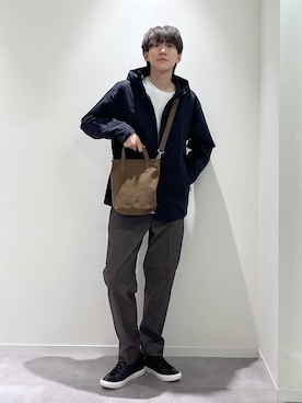 「アイテム（マウンテンパーカー）」を使った、おませさん（メンズ・175cm・20代）の秋コーディネート