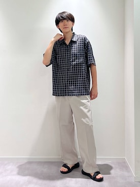 おませさん（メンズ・175cm）の夏コーディネート