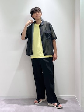 「GLOBAL WORK（グローバルワーク）のアイテム」を使った、おませさん（メンズ・175cm）の夏コーディネート