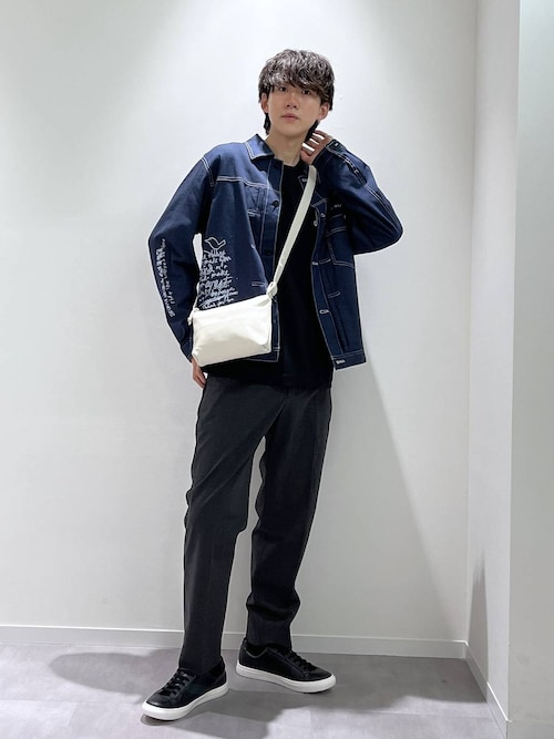 セール】クリーンデニム/トラッカージャケット/CLEAN MODE/575819