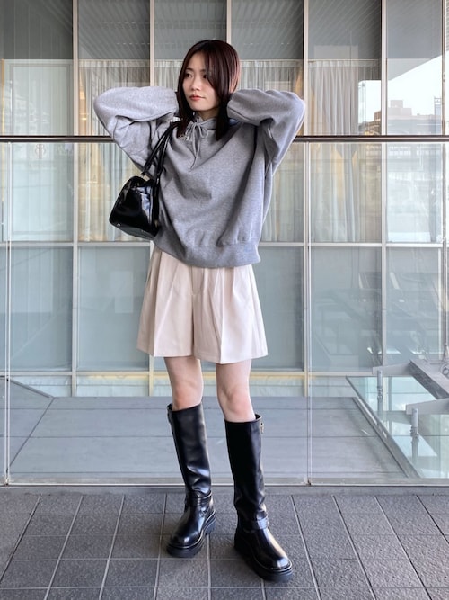 w closet パンツ ダブルベルトショートパンツ レディース