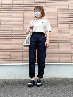 「SAC'S BAR（サックスバー）のアイテム」を使った、ちろさん（レディース・152cm）の秋コーディネート