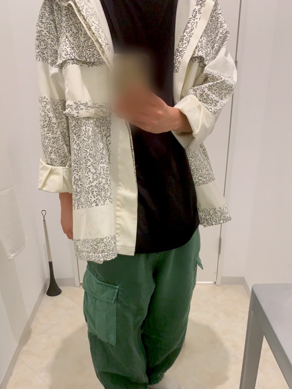 C.E シーイー BLOCK NOISE COTTON JACKET C.E（シーイー）の「◇C.E / シーイー BLOCK NOISE COTTON