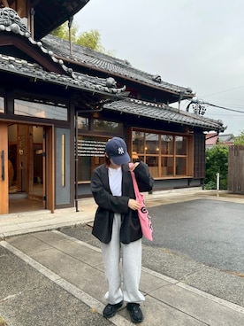 「FREAK'S STORE（フリークスストア）のアイテム（テーラードジャケット）」を使った、kirikoさん（レディース・157cm）の秋コーディネート