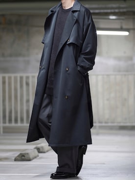 「PUBLIC TOKYO（パブリックトウキョウ）のアイテム（シューズ）」を使った、なおゑさん（メンズ・180cm）の秋コーディネート